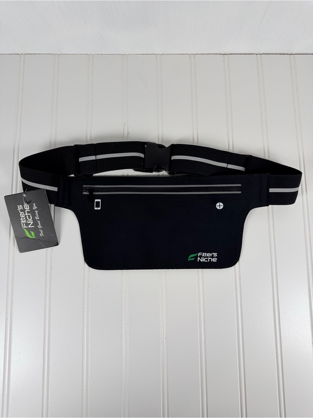 Fitter's Niche UltraSlim Black Fanny Waist Pack